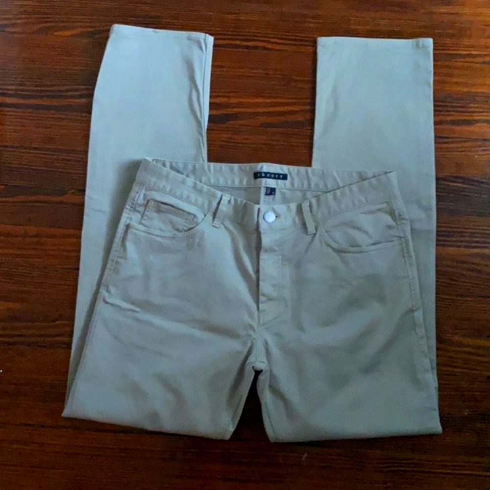 Theory Haydin Straight Slim Fit Pants - 32